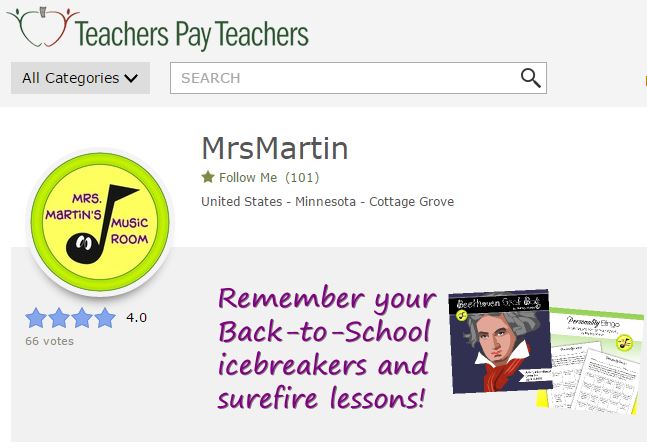 Image from Mrs. Martin's Music Room on Teachers Pay Teachers